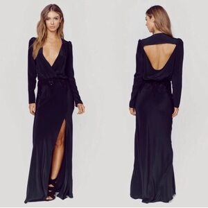 Stone Cold Fox Black Maxi Dress